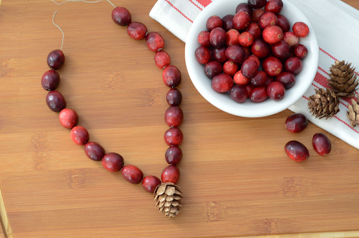 Cranberry Rope Garland » Cranberry Marketing Committee