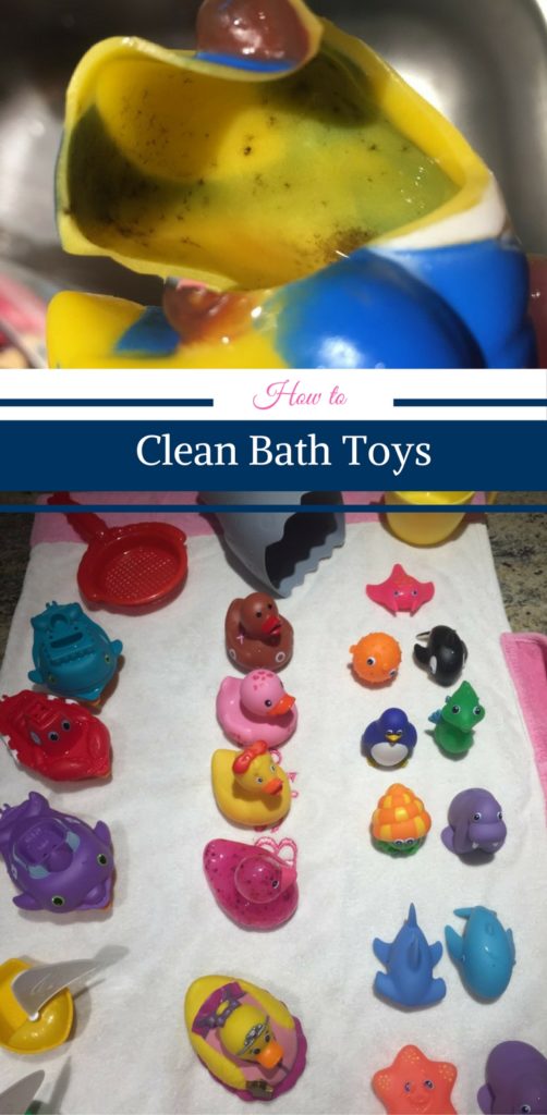 How to Clean Bath Toys by Happy Family Blog
