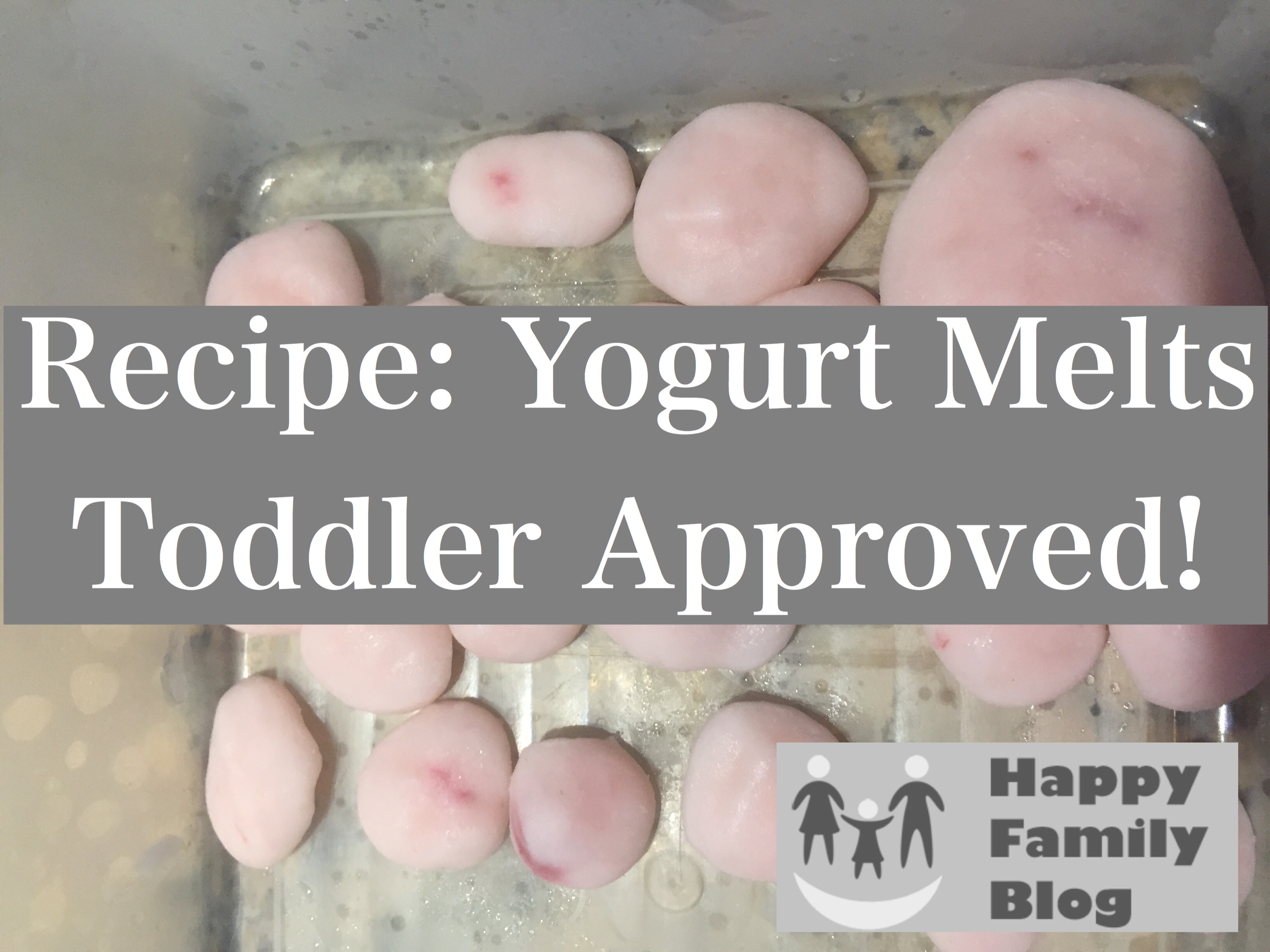 Recipes: Toddler Yogurt Melts by Happy Family Blog