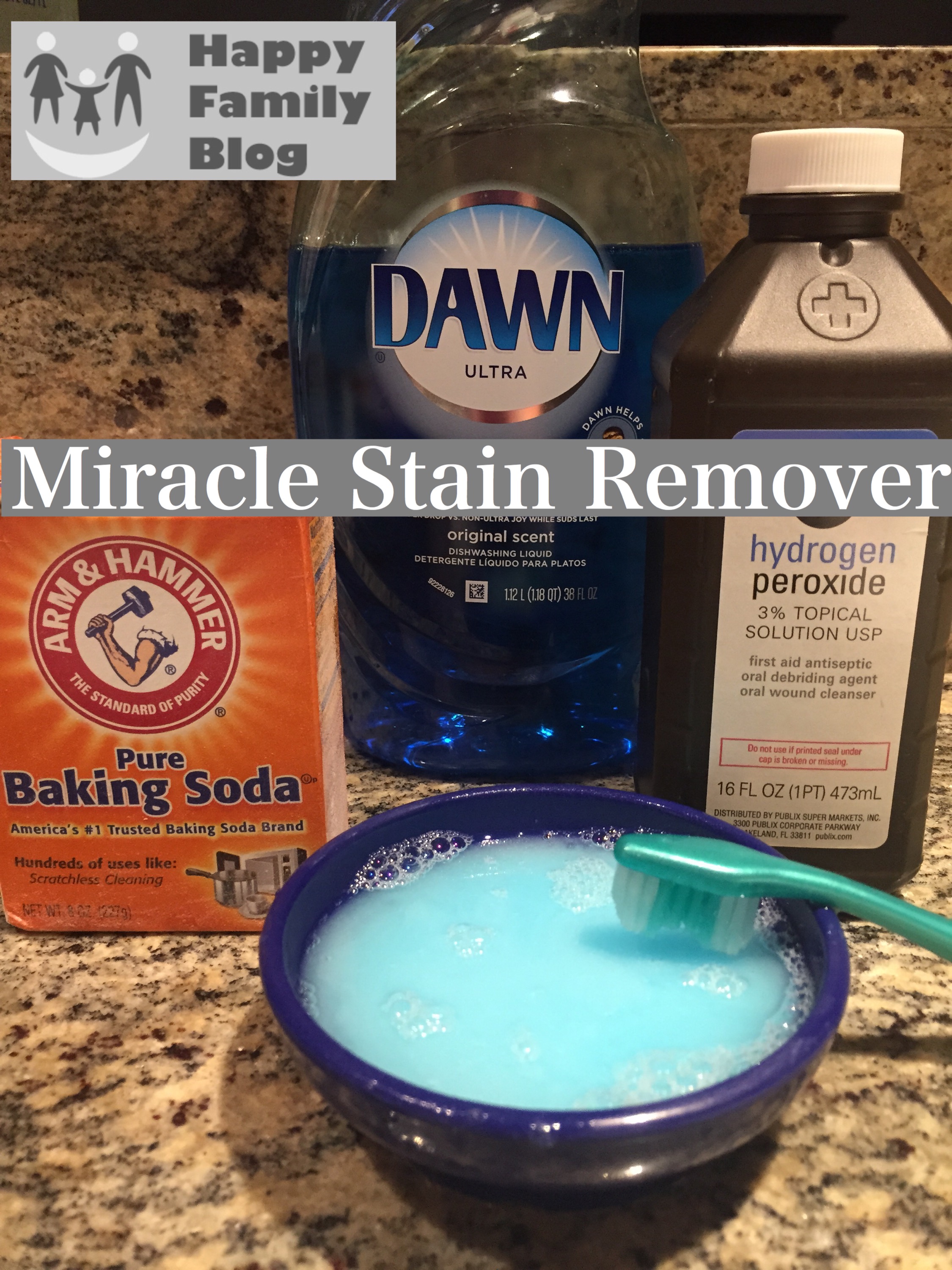 Miracle Stain Remover • Happy Family Blog