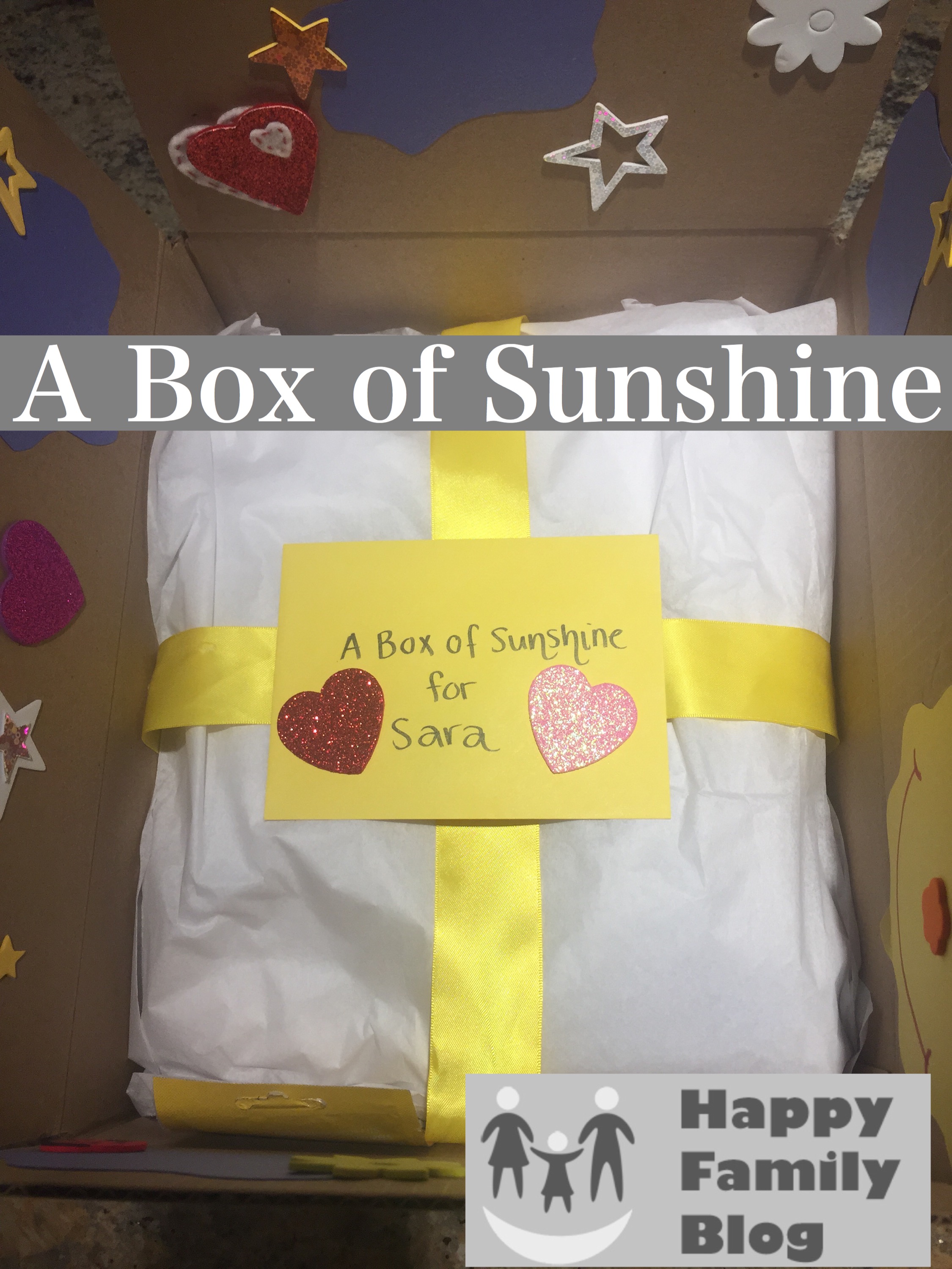 A Box of Sunshine by Happy Family Blog