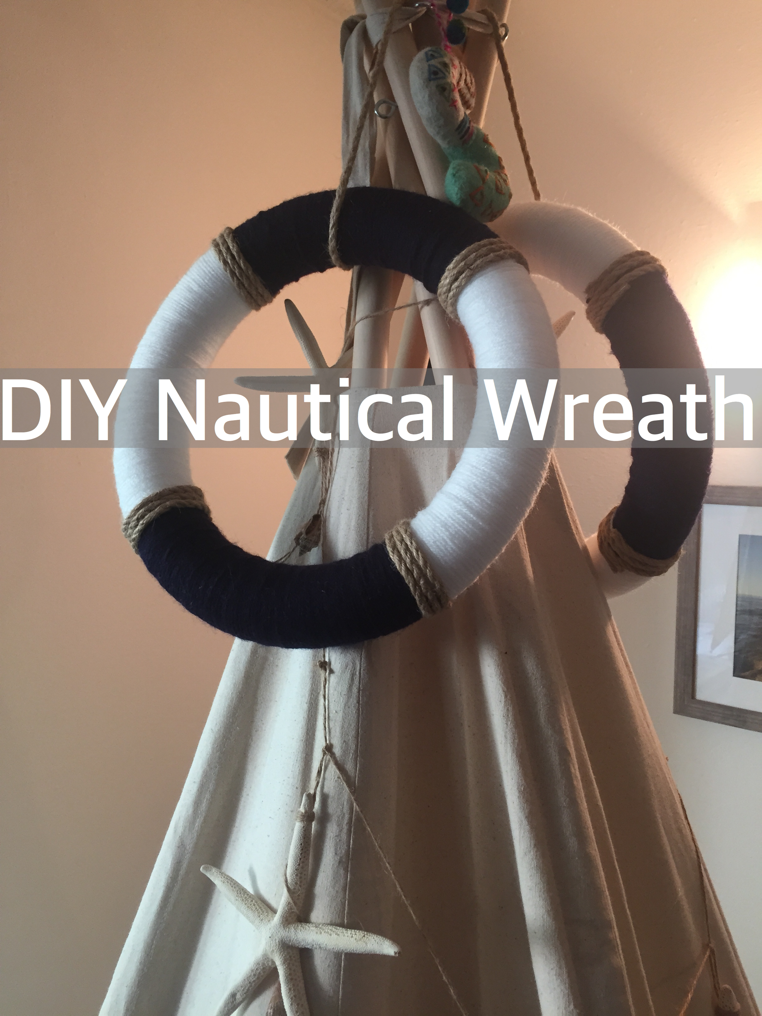 DIY Nautical Wreath by Happy Family Blog