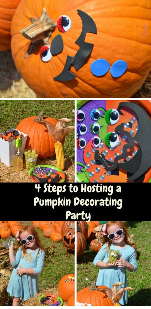 4 Tips for Hosting a Pumpkin Decorating Party by Happy Family Blog 
