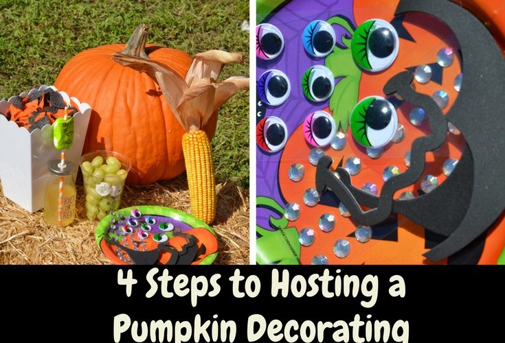 4 Tips for Hosting a Pumpkin Decorating Party by Happy Family Blog