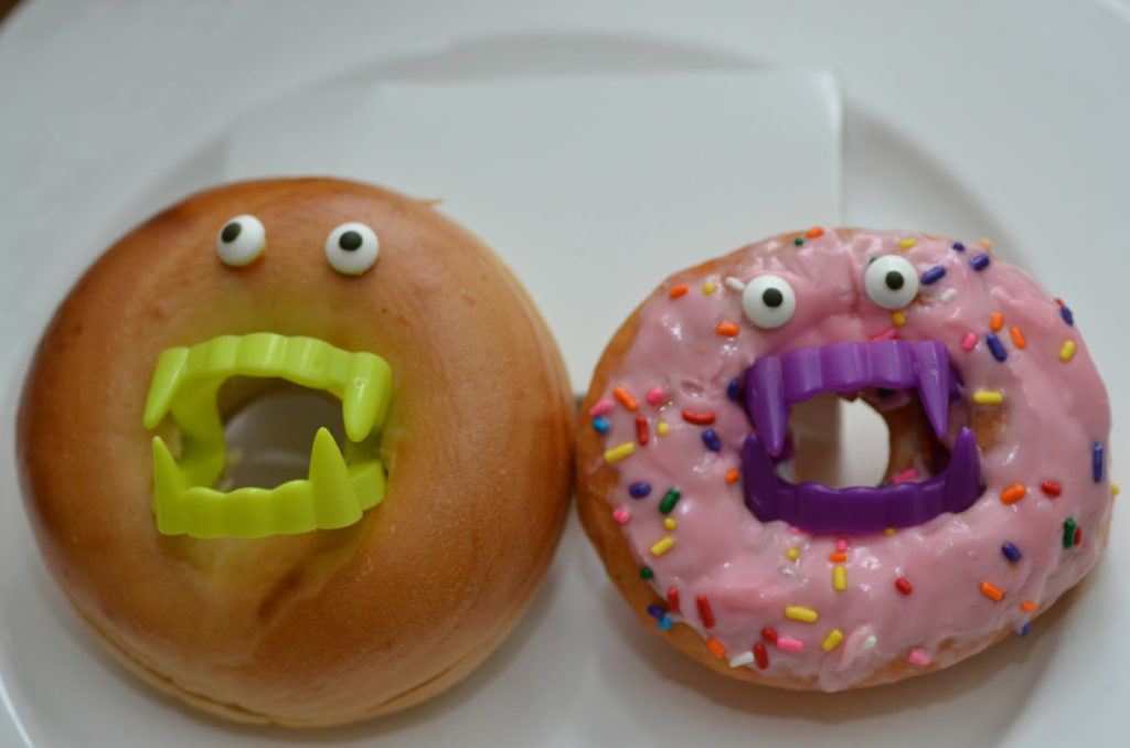 Vampire Bagels and Donuts by Happy Family Blog
