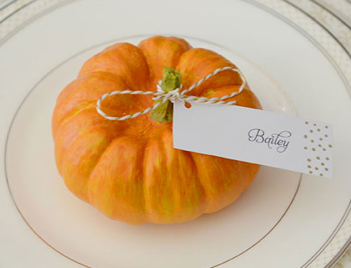DIY Fall Place Cards by Happy Family Blog