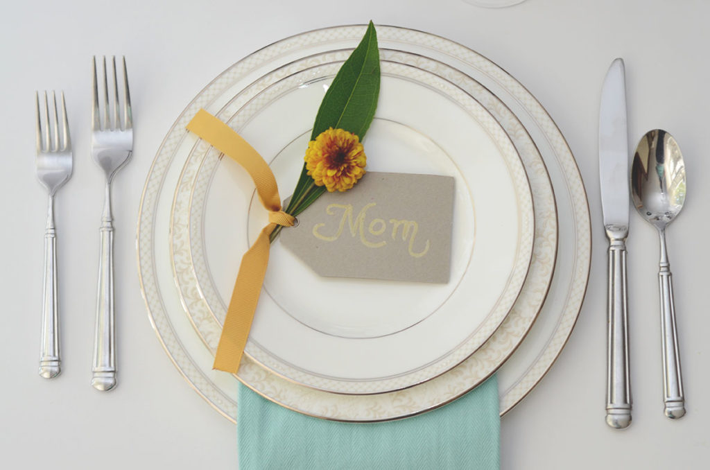 DIY Fall Place Cards by Happy Family Blog