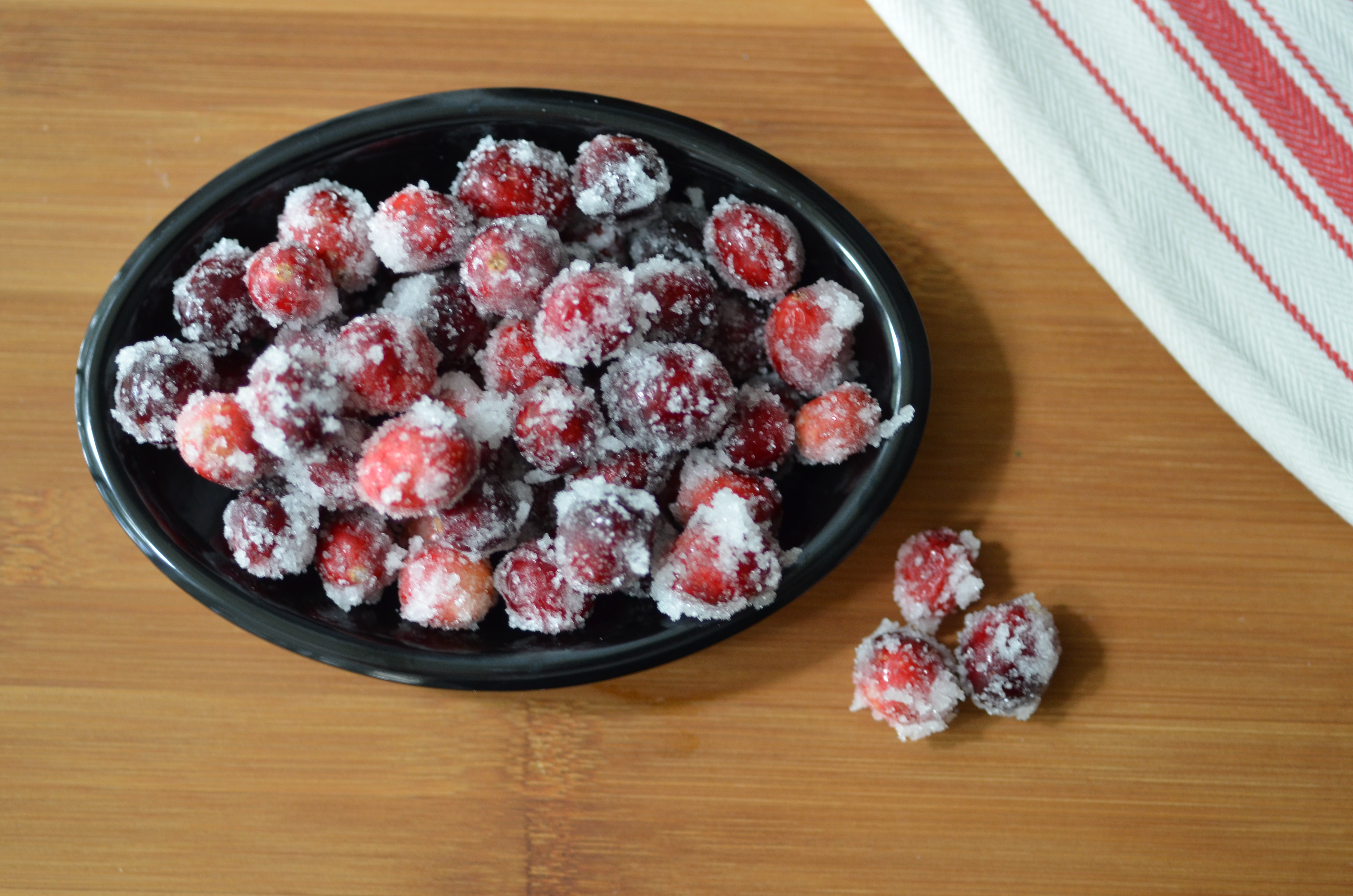 Sugared Cranberries by Happy Family Blog