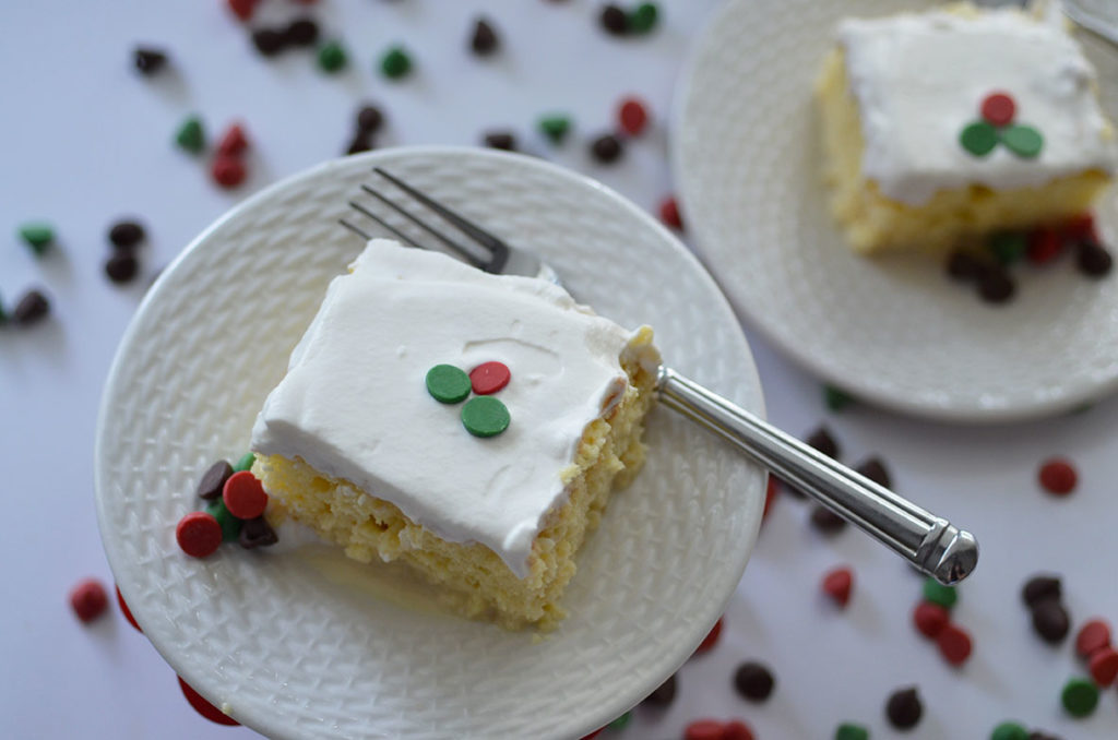 Easy + Festive Tres Leches Cake by Happy Family Blog