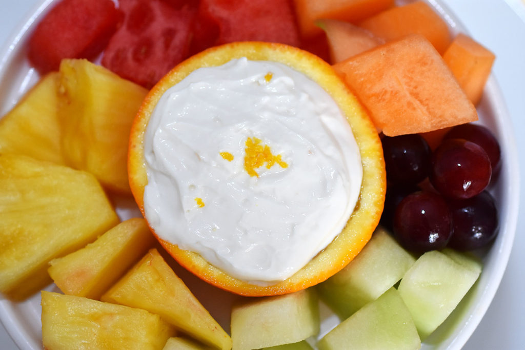 Healthy Citrus Creamsicle Fruit Dip by Happy Family Blog, fruit dip recipe