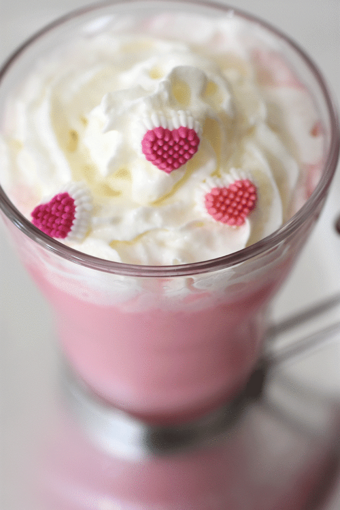 Pink Hot Chocolate Recipe by Happy Family Blog