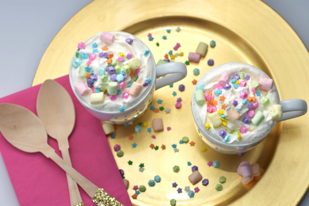 Recipe for Unicorn Hot Chocolate by Happy Family Blog