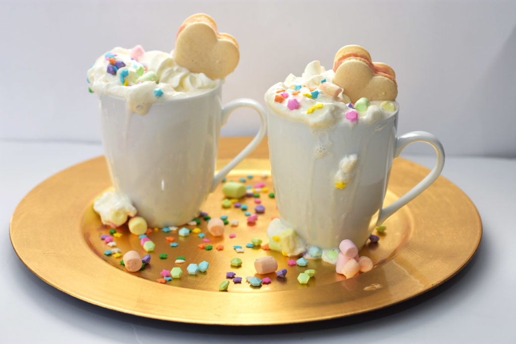 Recipe for Unicorn Hot Chocolate by Happy Family Blog