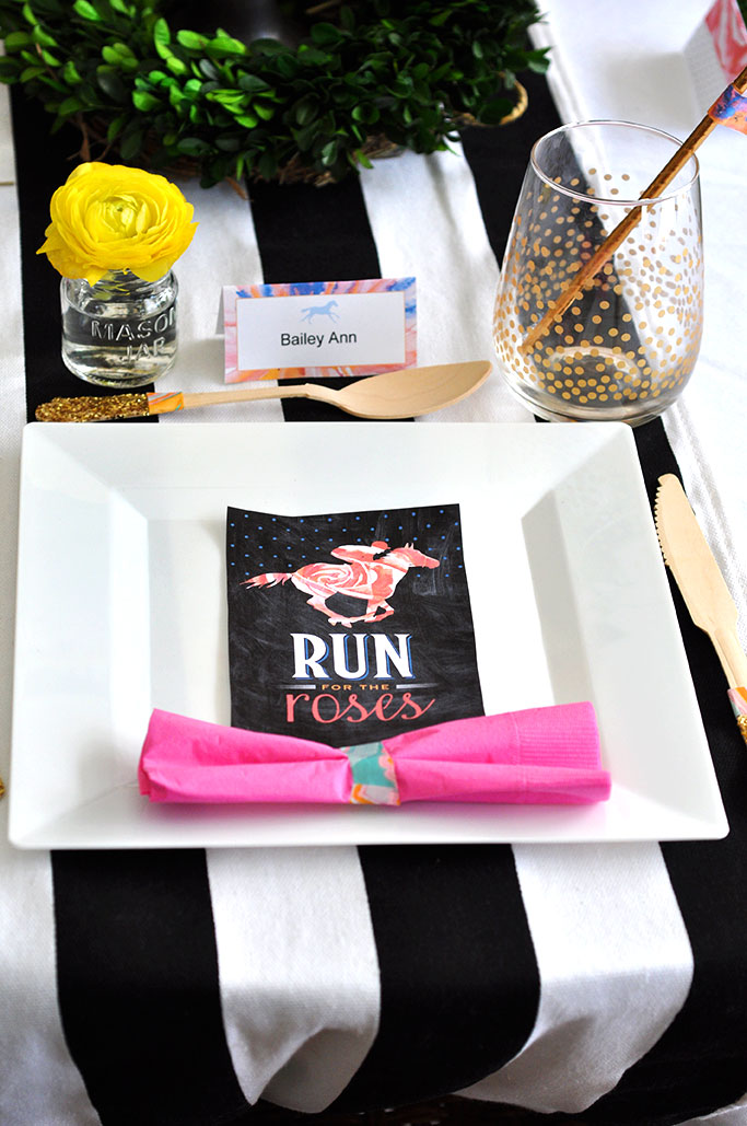 Elegant Garden Party Celebrating for The Kentucky Derby by Happy Family Blog