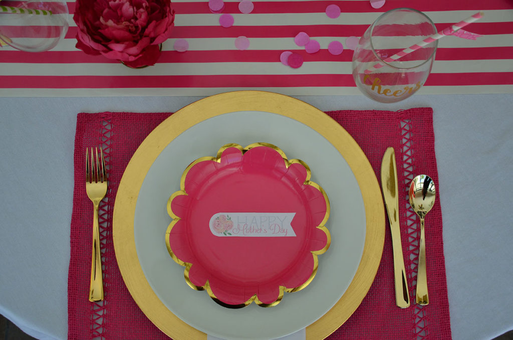 Pink and White Mother's Day Brunch by Happy Family Blog