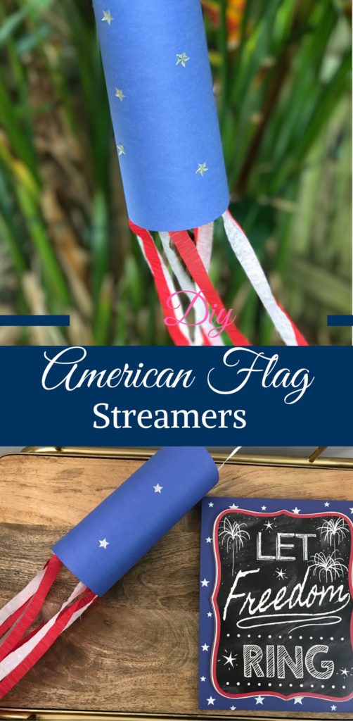 DIY American Flag Streamers by Happy Family Blog