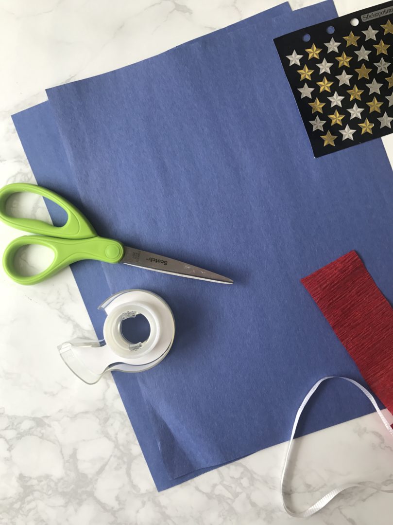 DIY American Flag Streamers • Happy Family Blog