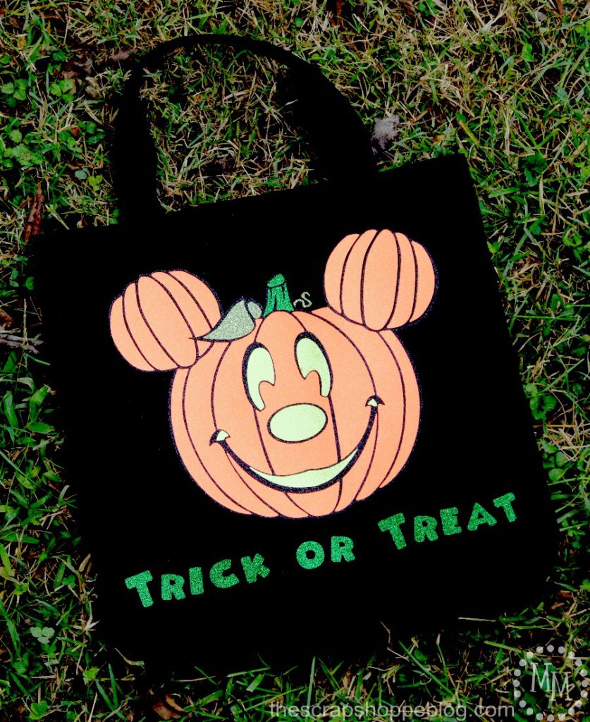 Mickey Treat Bag, Mickey Treat or Treat, Disney Trick or Treat Bag
