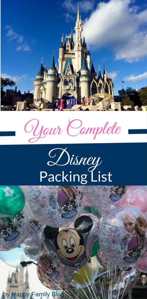 Your Complete Packing Checklist for Disney by Happy Family Blog