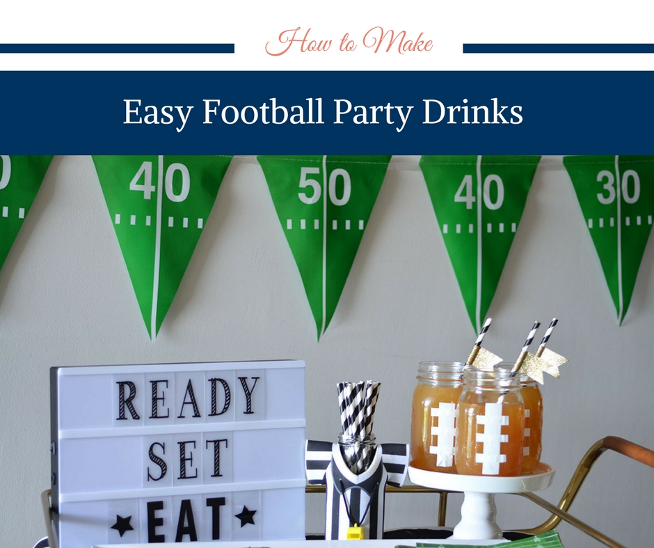3 Easy Football Party Treats, Football Party food, football party appetizers, football party finger foods, football party food menu, football party menu