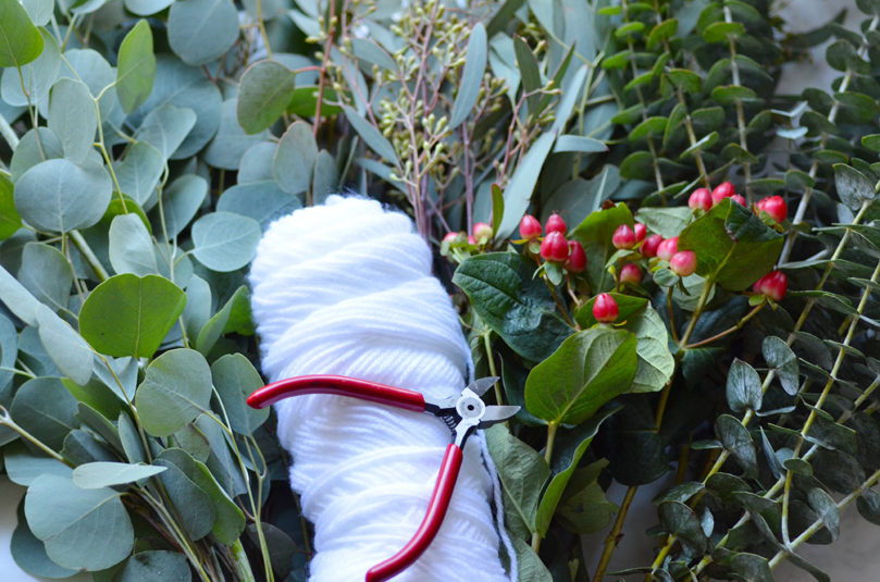 DIY How to Make Eucalyptus Garland • Happy Family Blog