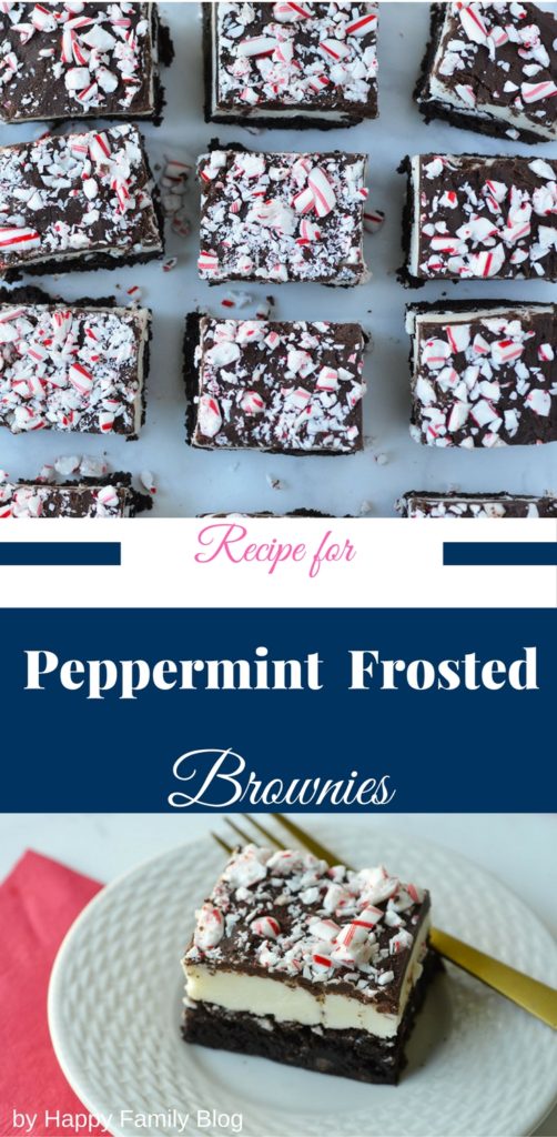 frosted peppermint brownies, peppermint brownies from mix, peppermint brownies recipe easy, peppermint brownies from a box, peppermint brownie recipe with box mix, easy peppermint brownies, peppermint extract brownies, york peppermint brownies, candy cane brownies recipe