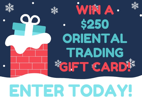 Enter to Win a $250 Oriental Trading Gift Card