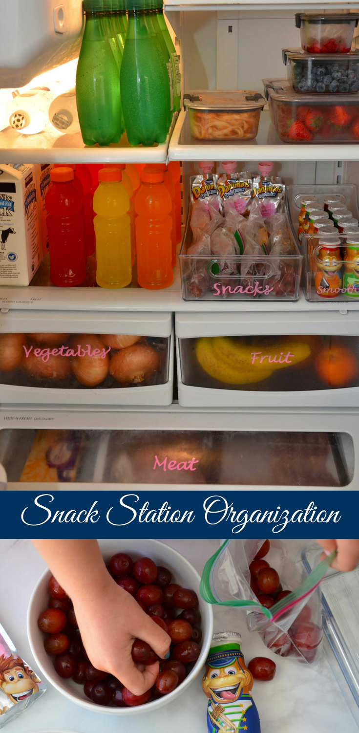 Snack Station Organization