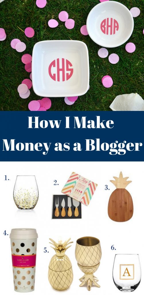 How I make money as a blogger