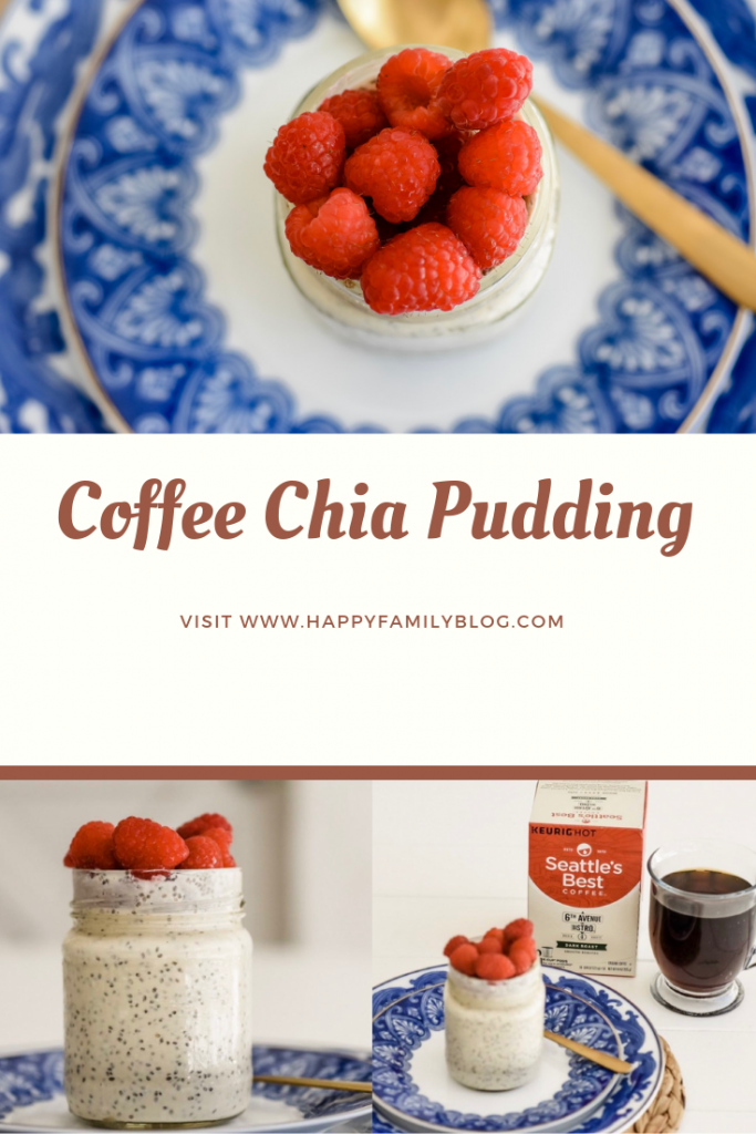 Coffee Chia Pudding, keto chia pudding, chia