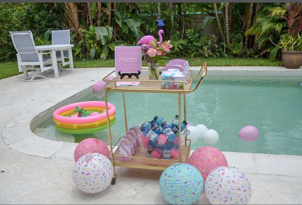 Get inspiration for Pool party for kids, including swimming pool party ideas and pool party theme ideas.