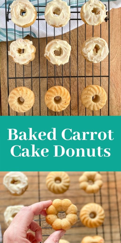 Baked Carrot Cake Donuts. What are cake donuts