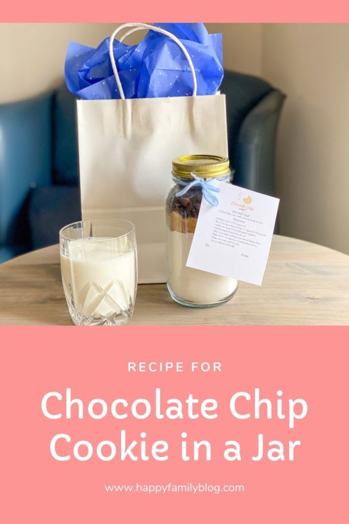 chocolate chip cookies in a jar, chocolate chip cookie recipe 