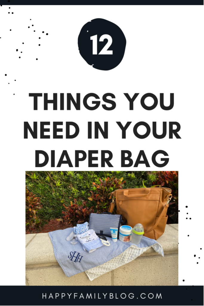 Newborn Diaper Bag Checklist