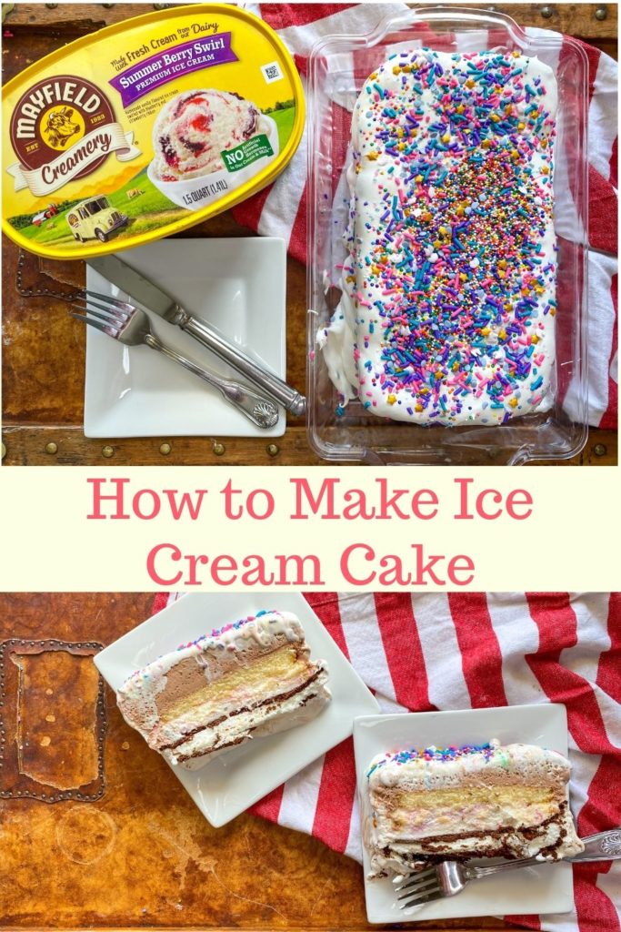 How to Make Ice Cream Cake 