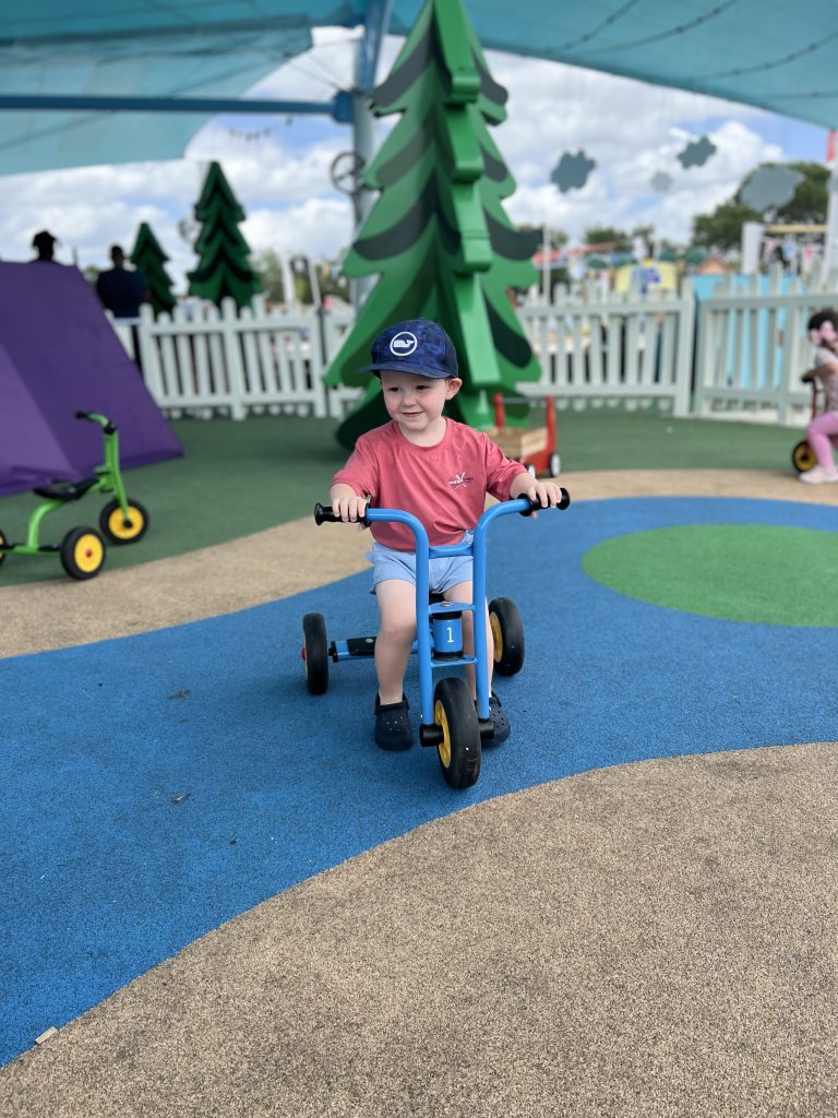 Peppa's Pedal Bike Tour at the world's first peppa pig theme park