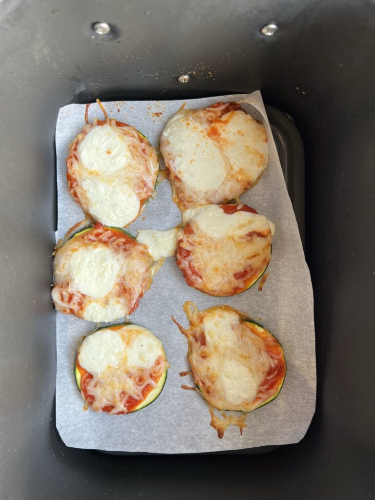 Zucchini Pizza Bites Air Fryer