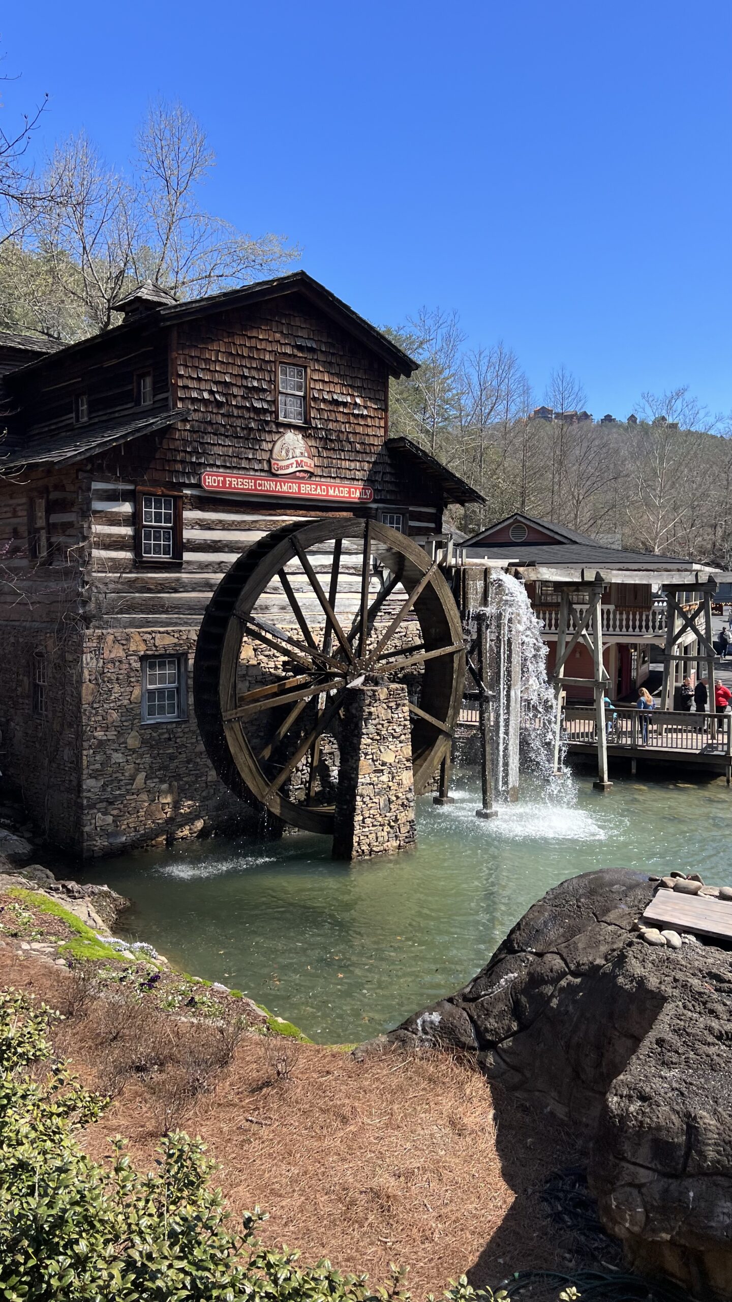Famous Cinnamon Bread from Grist Mill, My Guide for Visiting Dollywood Theme Park in Tennessee