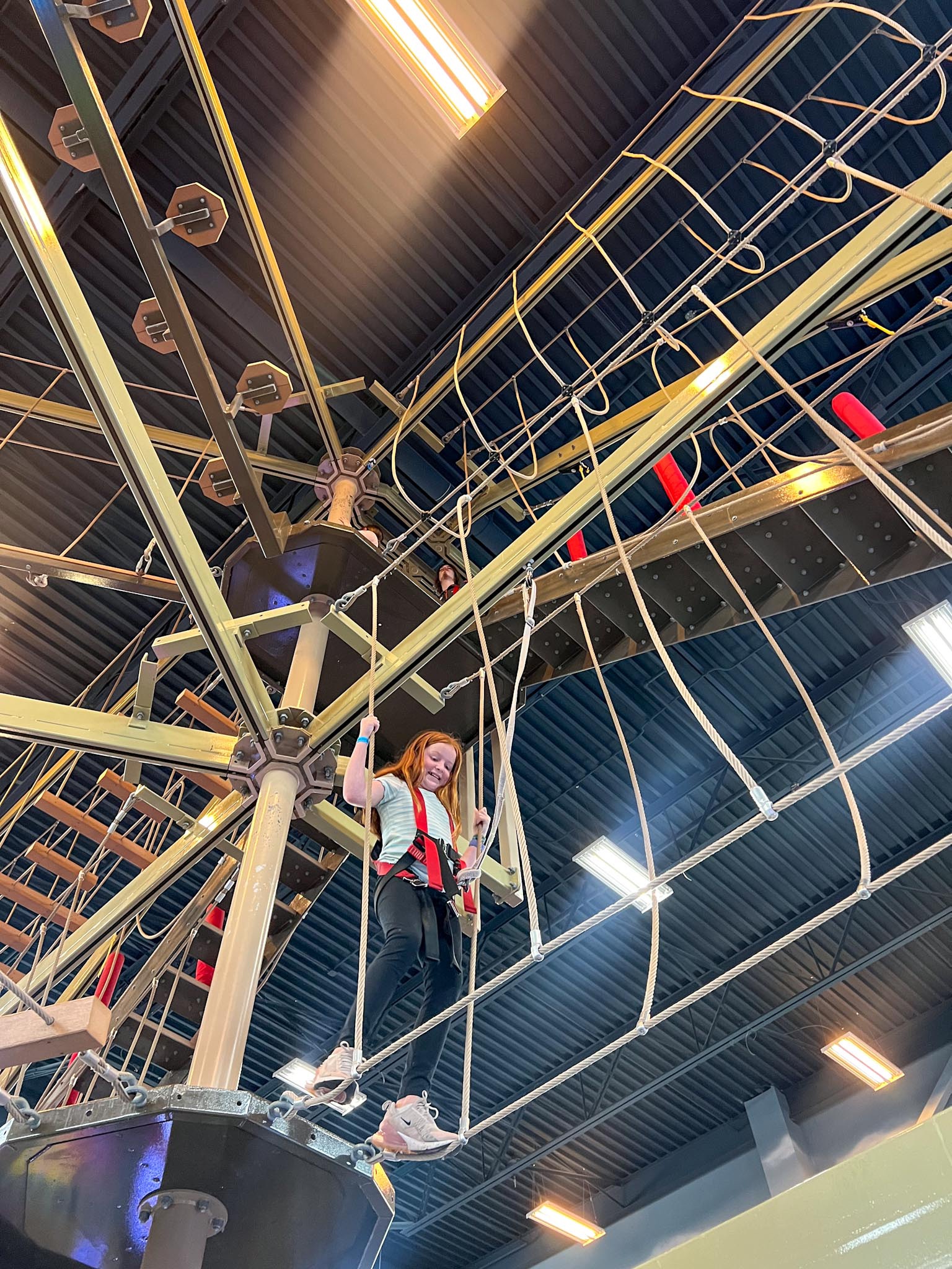 Ropes course at Arcade games at Wilderness at the Smokies